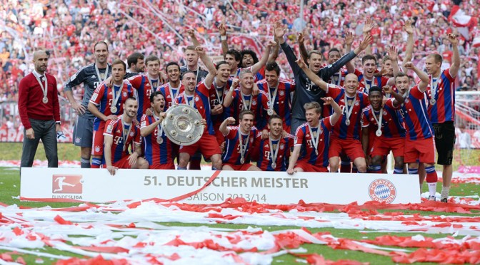 Bayern: 2014 Bundesliga Champions