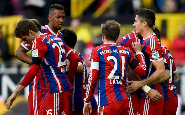 Bayern’s Lewandowski on target in 1-0 win at Dortmund