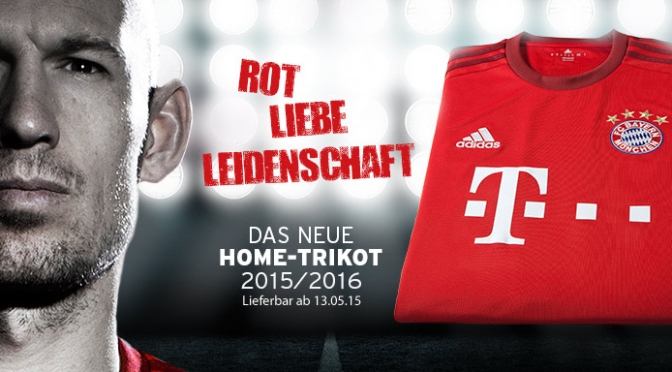 FC Bayern unveil their new 2015/16 home kit
