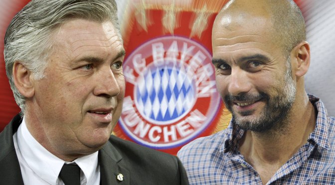Ancelotti to replace Guardiola at Bayern after season end